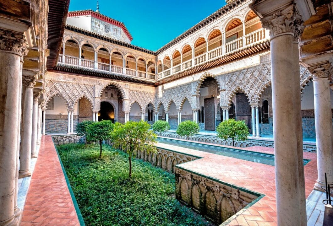 Der Königspalast Alcázar in Sevilla